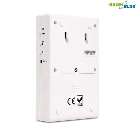 GB3400 41721 Bezprzewodowy mini alarm sygnalizator wejścia GreenBlue