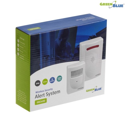 GB3400 41721 Bezprzewodowy mini alarm sygnalizator wejścia GreenBlue