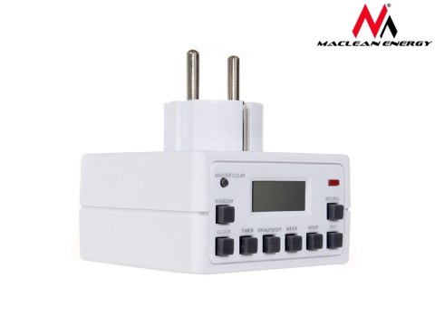 MCE30G Timer cyfrowy Maclean Energy, wersja niemiecka Maclean