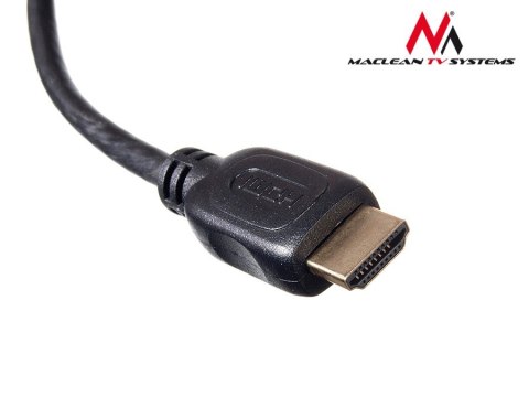 MCTV-636 Przewód HDMI-HDMI v1.4 2 m A-A polybag Maclean Maclean