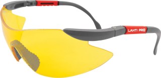 Okulary ochr., żółte, regul., etui+zawiesz., ce, lahti Lahti Pro