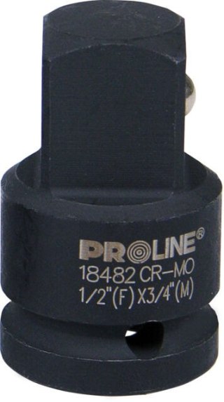 Adapter udarowy cr-mo 1/2" gniazdo -3/8 trzpień, proline Proline