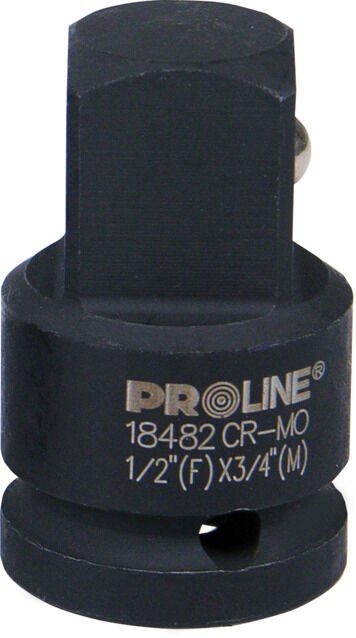 Adapter udarowy cr-mo 1/2" gniazdo -3/8 trzpień, proline Proline