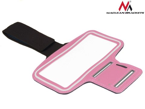 Etui na telefon na ramię różowy 4,8" Maclean MC-405 P Maclean