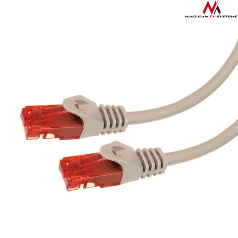 MCTV-302 S 47271 Przewód kabel patchcord UTP cat6 wtyk-wtyk 2m szary Maclean
