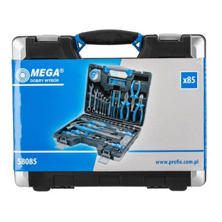 Zestaw narzędzi 85 szt. Mega