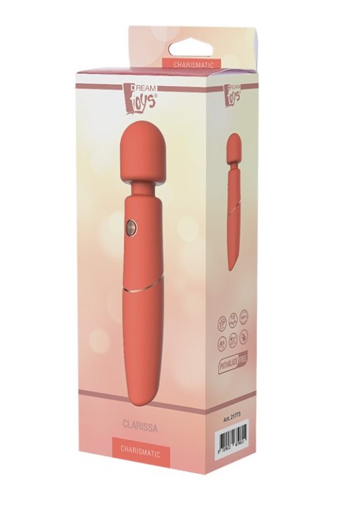 Masażer różdżkowy Clarissa Dream Toys koralowo różowy USB