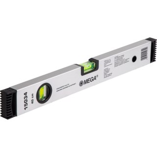 Poziomnica alu 400mm, 2 libelki Mega
