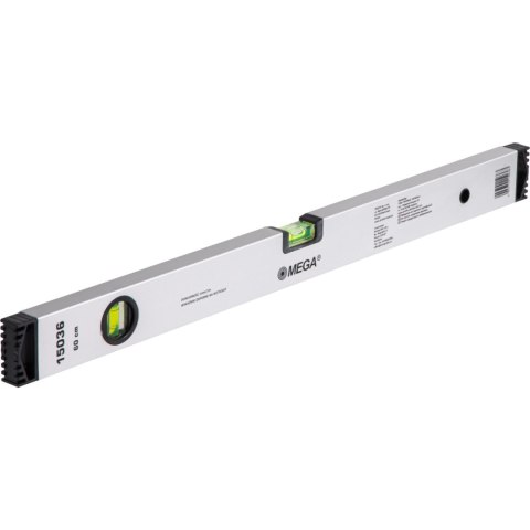 Poziomnica alu 600mm, 2 libelki Mega