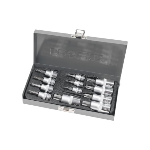 Zest. 12 szt. bitonas. cv torx 1/2-3/8-1/4'', t4-t60 proline Proline