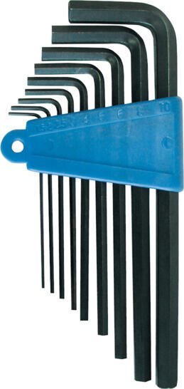Klucze imbusowe kpl. 9 szt 1,5-10mm Mega