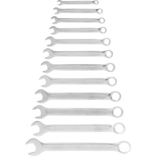 Klucze oczkowo-płaskie szt.12 (6-22mm), din 3113, cv,proline Proline
