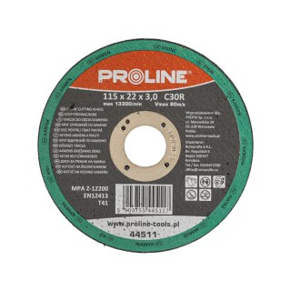 Tarcza do cięcia kamienia, t41, 115x3.0x22c30r proline Proline