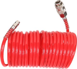 Wąż spiralny pu 10m, 8x12mm, 10bar, szybko-złączki proline Proline