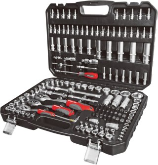 Zestaw 150 szt. nasadek i końcówek 1/4, 3/8, 1/2 crv proline Proline