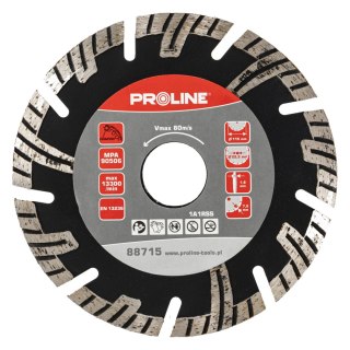 Tarcza diamentowa turbo-t (beton) 115*22.2 proline Proline