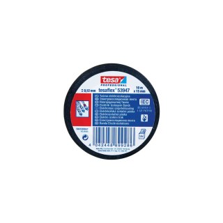 Taśma elektroizol.7000v pcw 20m:19mm czarna (h5394855) Tesa