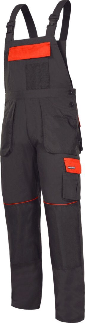 Ogrodniczki grafit.-pomar., 190g/m2, "3xl (60)", ce, lahti Lahti Pro