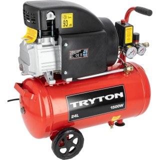 Kompresor olejowy 24l, 1500w/2km, 8bar, 206l/min Tryton