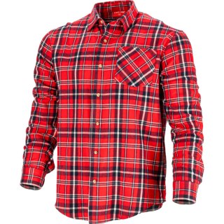Koszula flanelowa czerw-granat., 170g/m2, "3xl", ce, lahti Lahti Pro