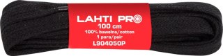 Sznurowadła płask.100% baweł.czar.l904052p,10par,120cm,lahti Lahti Pro