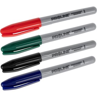Marker perm."okrągły", 4 rodzaje kolorów, proline Proline