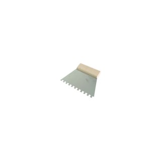 Szpachla stalowa 180mm, ząb 4*4mm POLSKA