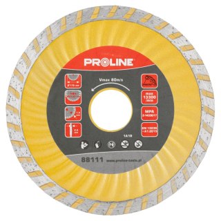 Tarcza diam. super turbo (mat.bud) 115*2.2*7.2*22.2 proline Proline