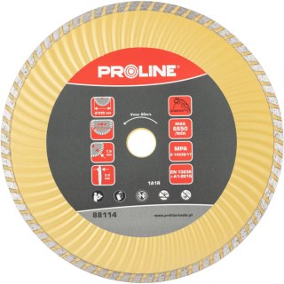 Tarcza diam. super turbo (mat.bud) 230*2.8*7.6*22.2 proline Proline