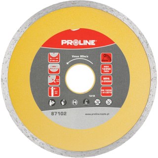 Tarcza diamentowa pełna (mat.bud) 125*2.2*5.0*22.23 proline Proline