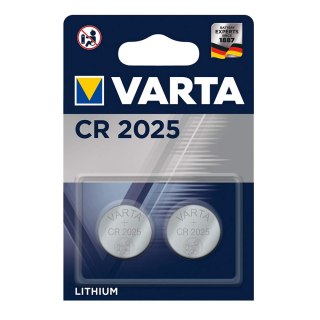 2x bateria CR-2025 CR2025 3V litowe Varta Varta