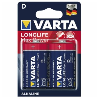 2x bateria R-20 R20 D 1,5V alkaliczna Varta Longlife Max Power Varta