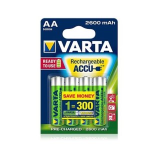 4x Akumulator R-06 R06 AA 1,2V 2600mAh Ready2use Varta Varta