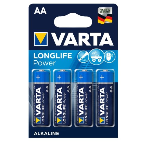 4x bateria R-06 R06 AA 1,5V alkaliczne Longlife Power Varta Varta