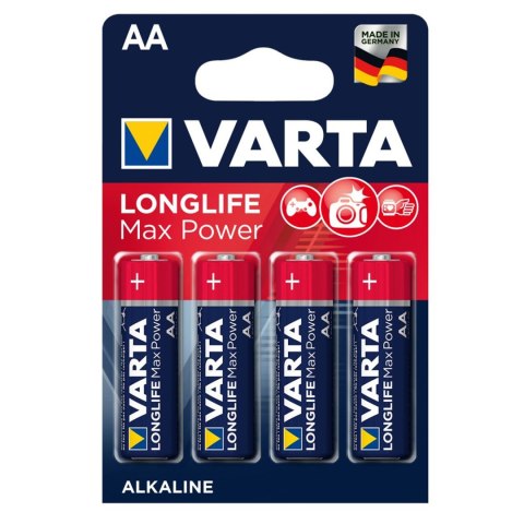 4x bateria R-06 R06 AA 1,5V alkaliczne R-06 Longlife Max Power Varta Varta