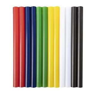 Klej w laskach kolor, 8mm, szt.12*100mm,karta,proline Proline