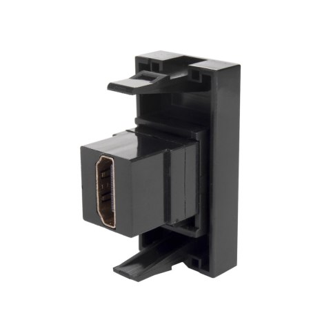 Gniazdo HDMI Maclean, pojedyncze, czarne, MCE720B Maclean