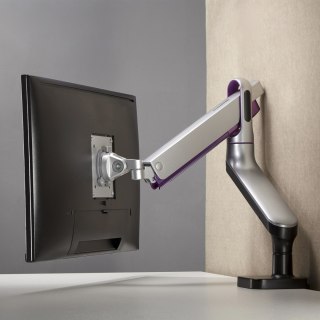 Uchwyt do monitora Ergo Office, premium ze sprężyną gazową, podwójne ramię 17"-32" 9 kg, ER-436 Ergo Office