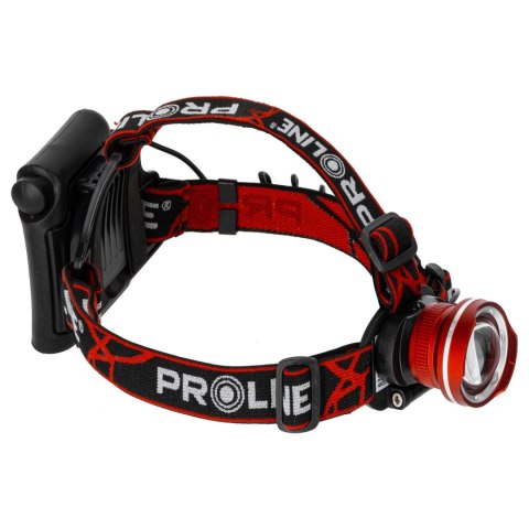 Latarka czołowa 300lm. alu., 4xaa, zoom, proline Proline