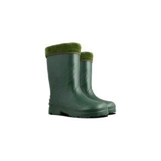 Kalosze damsk. z ociepl.(032),zielone eva, r. 40, kolmax KOLMAX