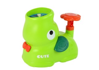 Gra Zręcznościowa Złap Frisbee Słoń Katapulta Zielony LEAN TOYS