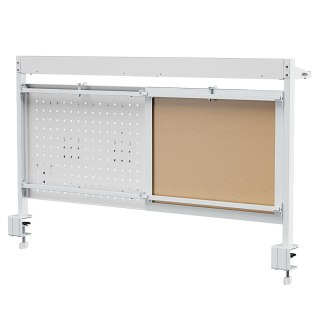 Przegroda biurkowa / organizer Ergo Office, max. obciążenie 10kg, biała tablica, szerokość 1116mm, biała, ER-301 W Ergo Office
