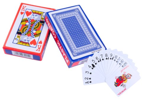 Karty Do Gry Klasyczne Powlekane 54 Szt LEAN TOYS
