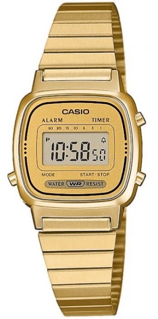 CASIO Zegarek Damski CASIO LA670WGA-9DF + BOX