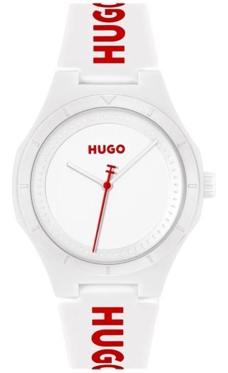 Hugo Boss Zegarek Męski HUGO Lit For Him White 1530345 + BOX