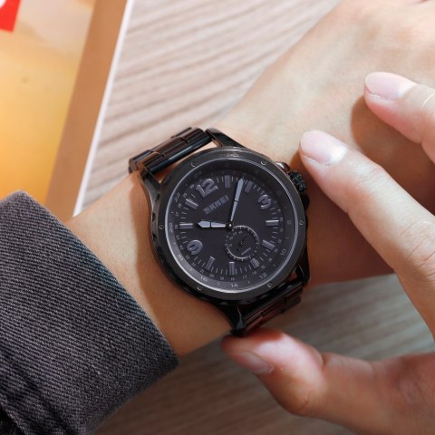 Skmei Zegarek Męski Skmei 1513BK + BOX