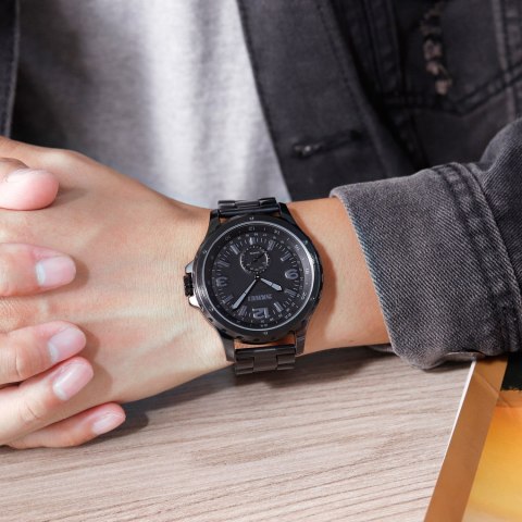 Skmei Zegarek Męski Skmei 1513BK + BOX