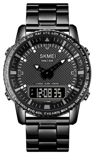 Skmei Zegarek Męski Skmei 1898BKBK + BOX