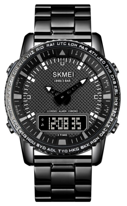 Skmei Zegarek Męski Skmei 1898BKBK + BOX