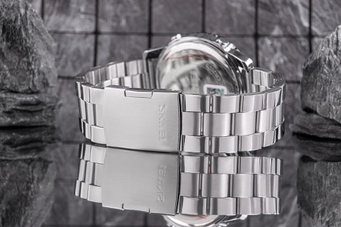 Skmei Zegarek Męski Skmei 1898SIBK + BOX